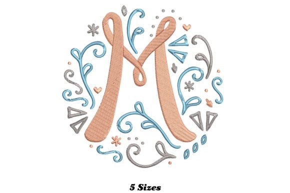 Alphabet Letter M Embroidery Design Review