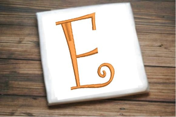 Beautiful Capital E Letter Monogram: A Designer's Review