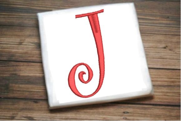 Beautiful Capital J Letter Monogram Review