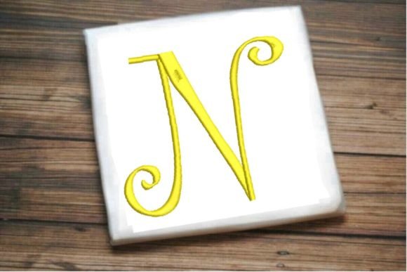 Beautiful Capital N Letter Monogram Review