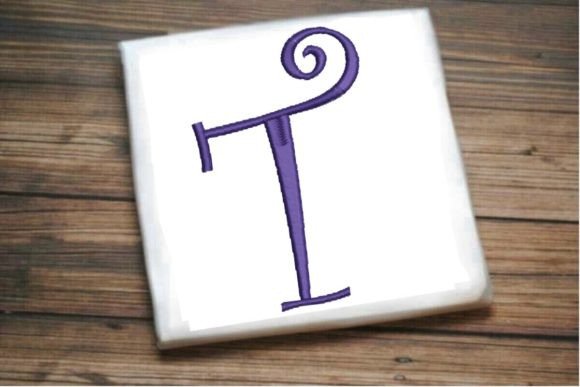 Beautiful Capital T Letter Monogram Review