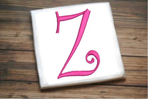 Beautiful Capital Z Letter Monogram Review