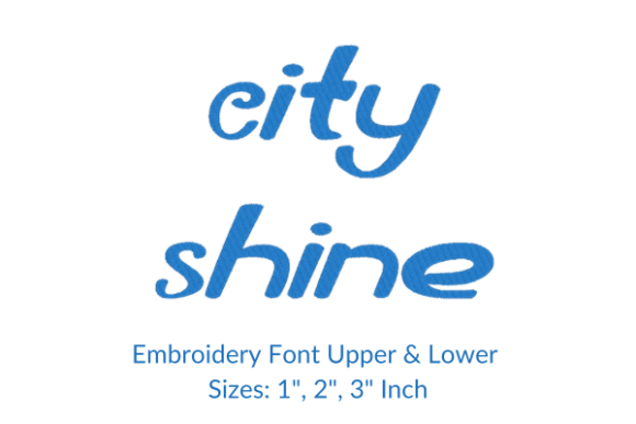 City Shine Font Embroidery Design: A Designer's Real-World Review