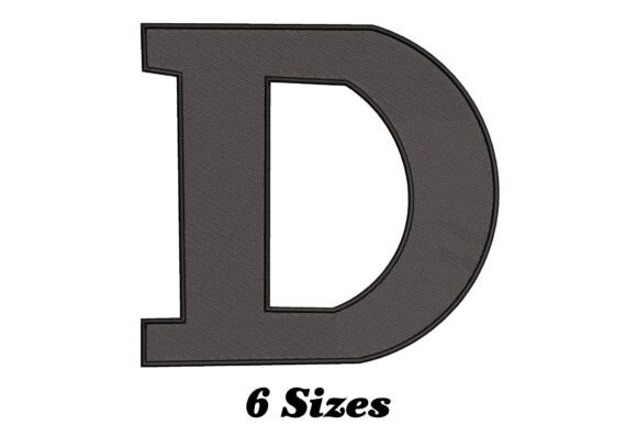 Elegant Letter D Review for Small Business Merch