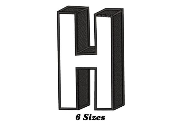 Elegant Letter H: Seasonal Embroidery Review