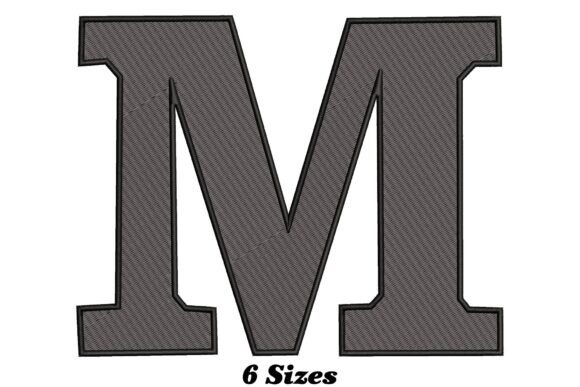 Elegant Letter M Embroidery Design Review