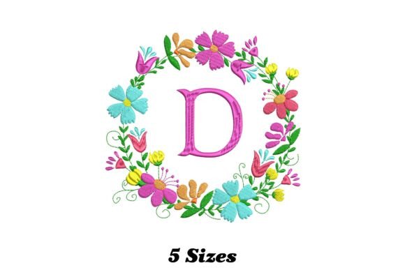 Flower Alphabet Letter D Review