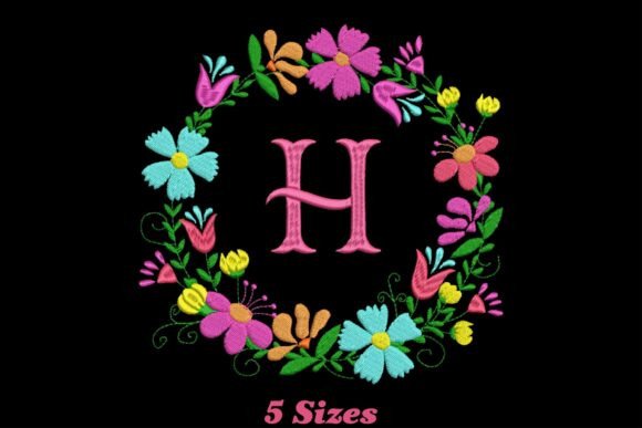 Flower Alphabet Letter H Review