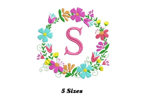Flower Alphabet Letter S Review