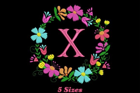 Flower Alphabet Letter X Review