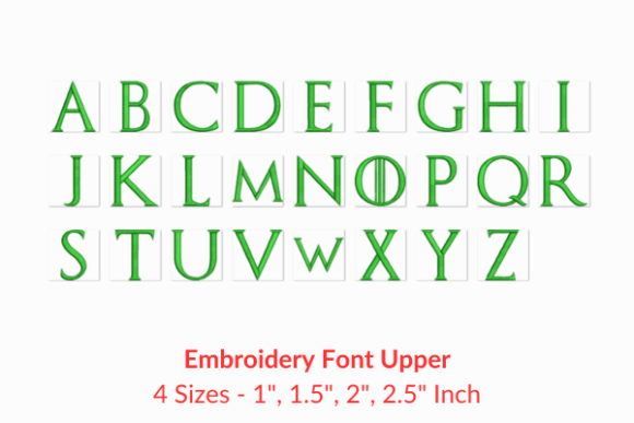 Game of Thrones Fonts Embroidery Design Review