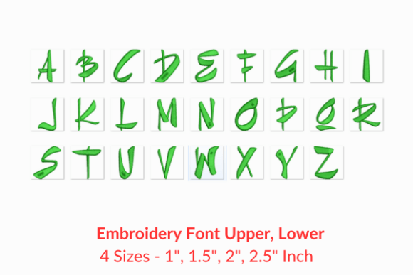 Goatskin Brush Fonts Embroidery Design Review