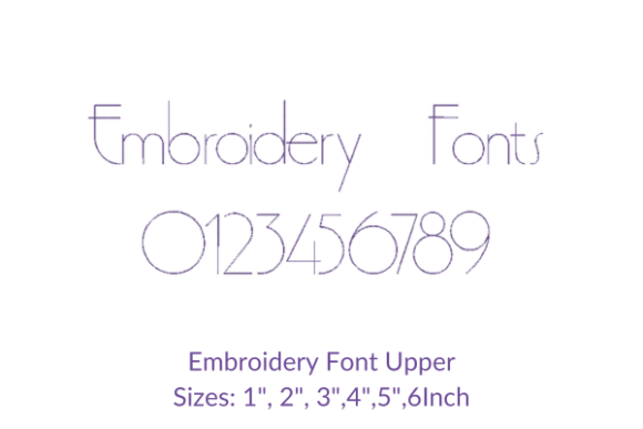 Premierlig Font Numbers Embroidery Review
