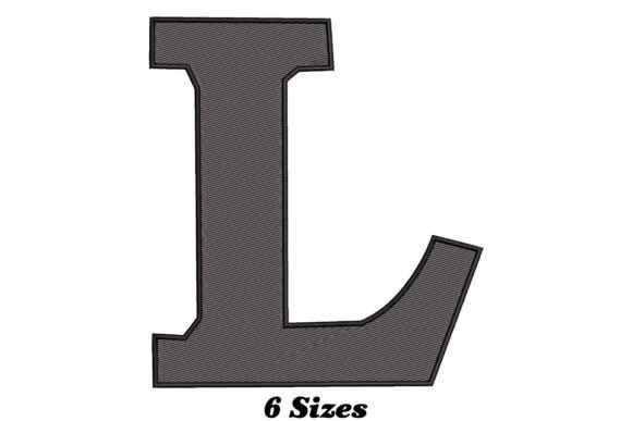 Stylish Letter L Embroidery Review