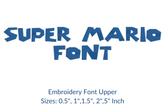 Super Mario Font Embroidery Design: A Designer's Honest Review