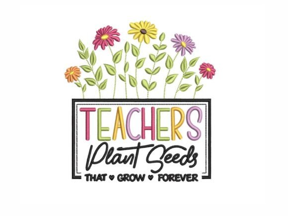 Teachers: The Perfect Embroidery Design for Holiday Gifts